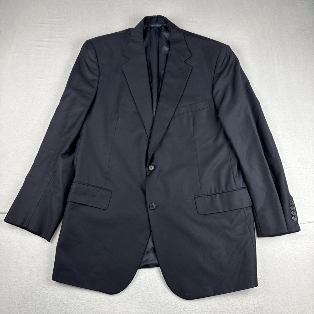 Brooks Brothers Golden Fleece Loro Piana Wool Blazer 43L Made in USA Office